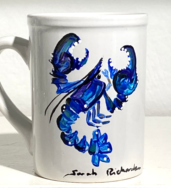 Hand-painted Coffee Mug; non-equine image
