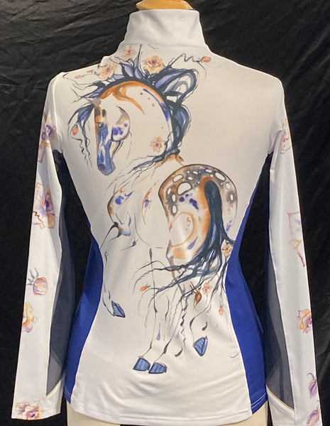 Chemise équitation Arista Equestrian Avec Zip 1/4 - Livraison Offerte (neuf)