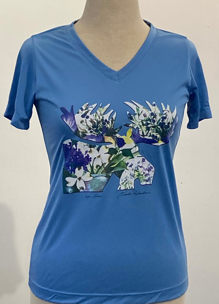 DISCONTINUED women's shirt SPECIAL PRICE $20 Moose