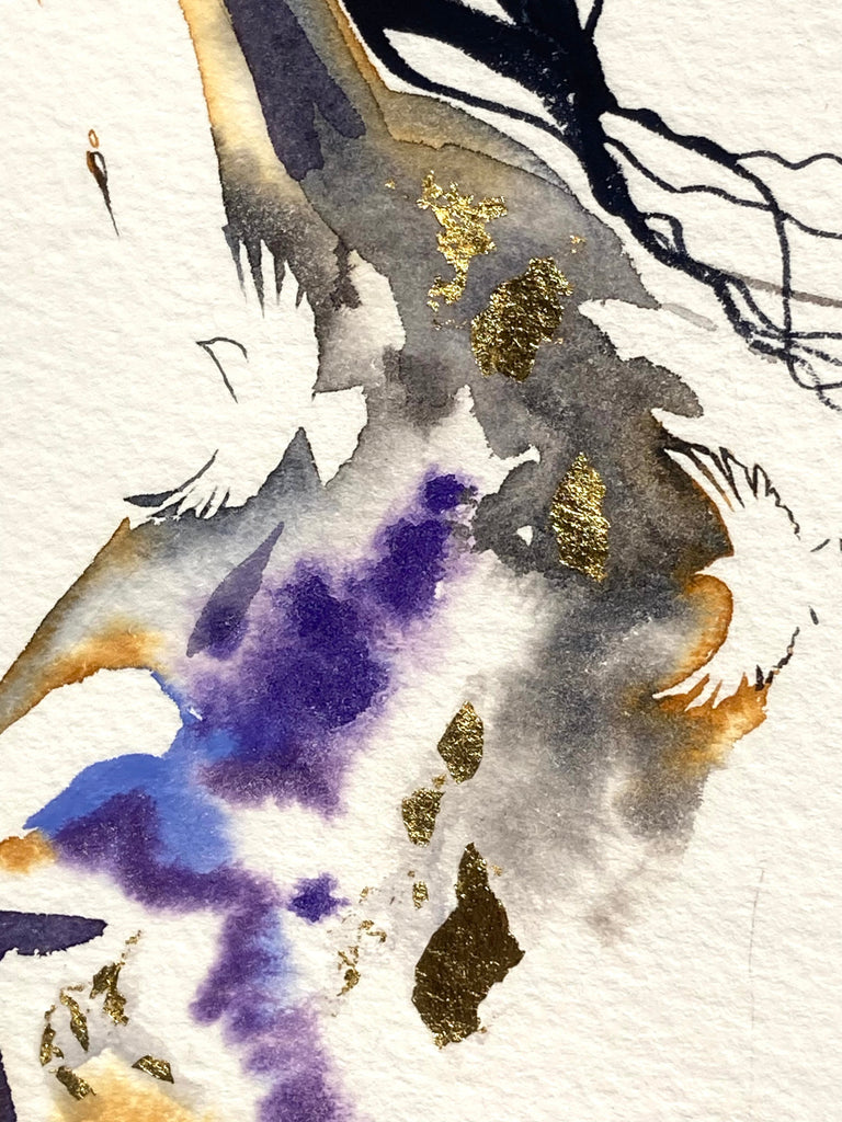Joy original watercolor used to make the 2014 Collector's Edition