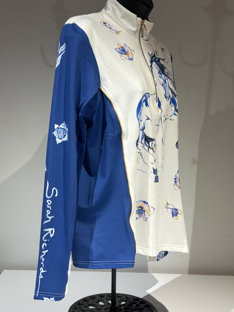 'Cobalt' Arista Equestrian shirt