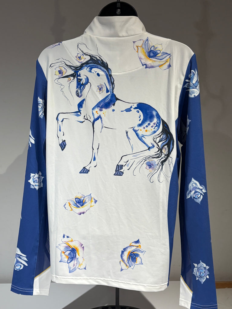 'Cobalt' Arista Equestrian shirt
