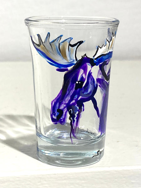 Moose shot glass