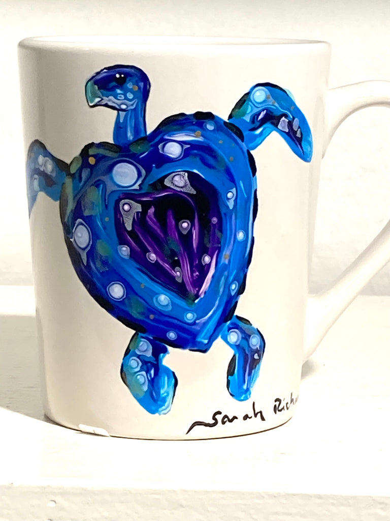 Sea turtle coffee mug