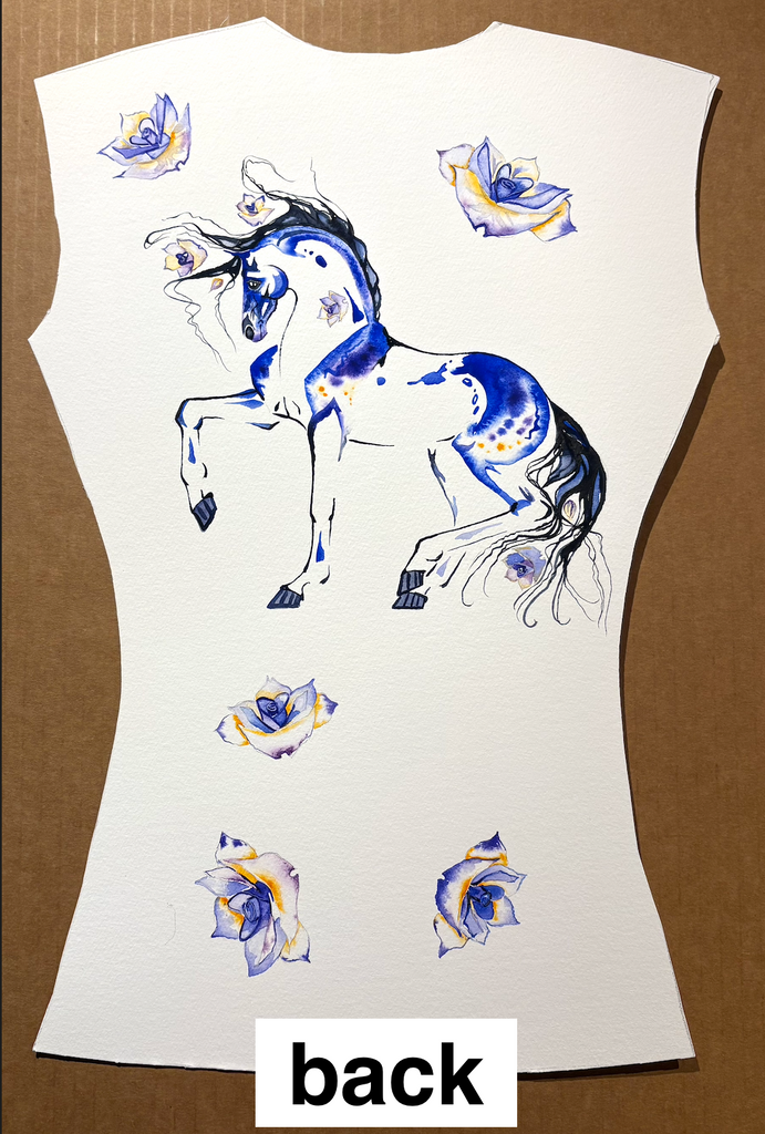 NEW! 'Cobalt' Arista Equestrian shirt