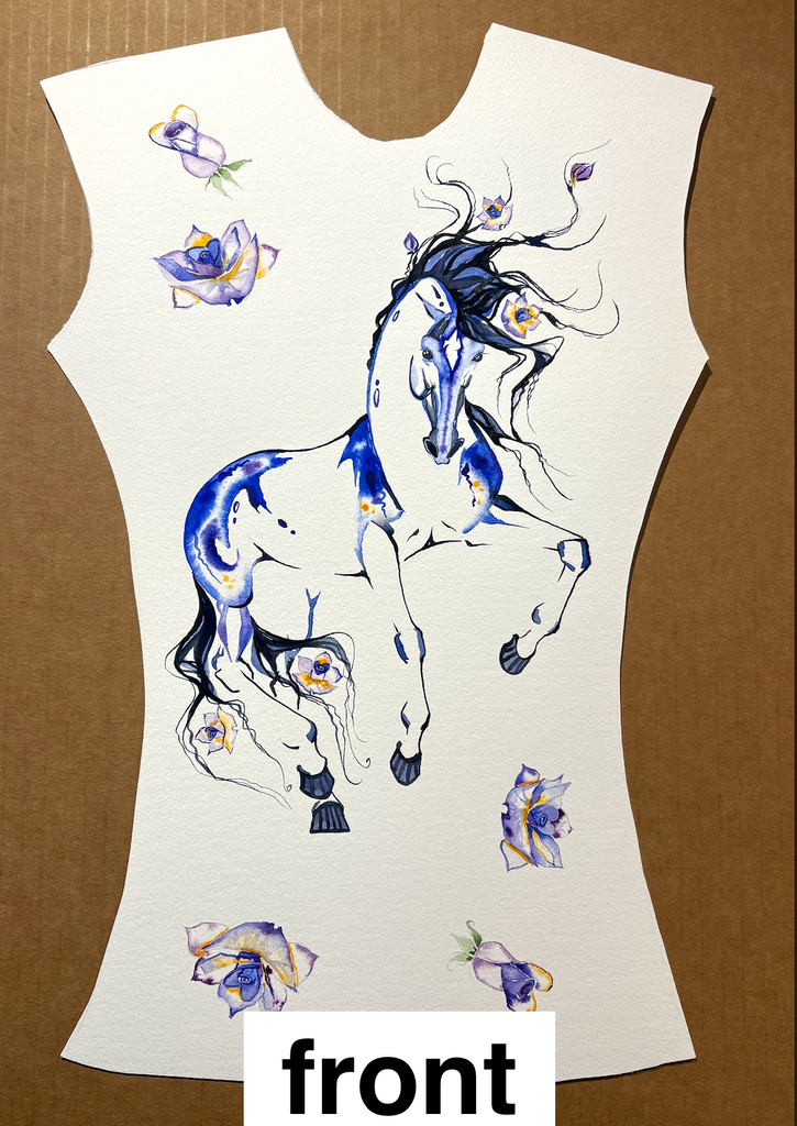 NEW! 'Cobalt' Arista Equestrian shirt