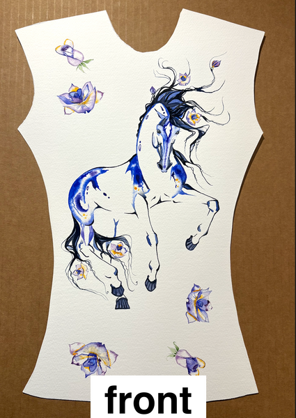 NEW! 'Cobalt' Arista Equestrian shirt