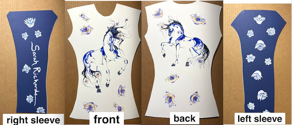 NEW! 'Cobalt' Arista Equestrian shirt