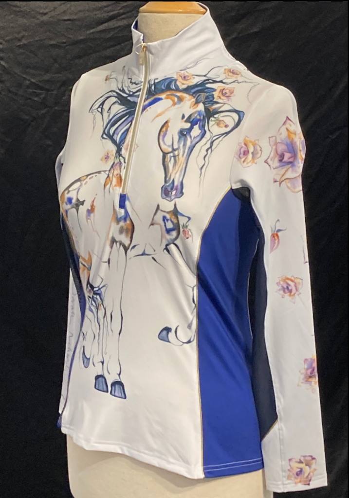 NEW! 'Cobalt' Arista Equestrian shirt