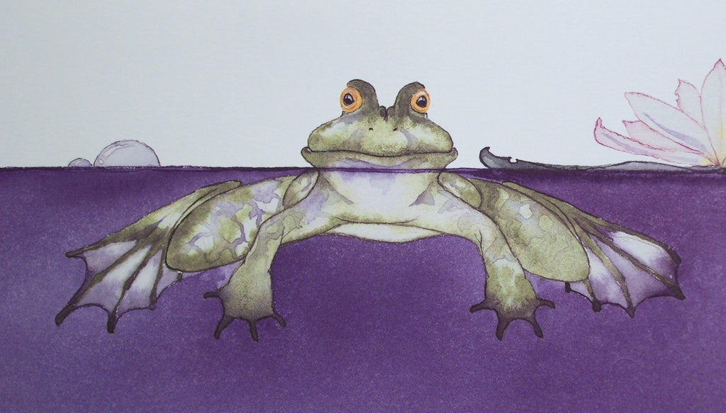 Bog Frog (unframed)