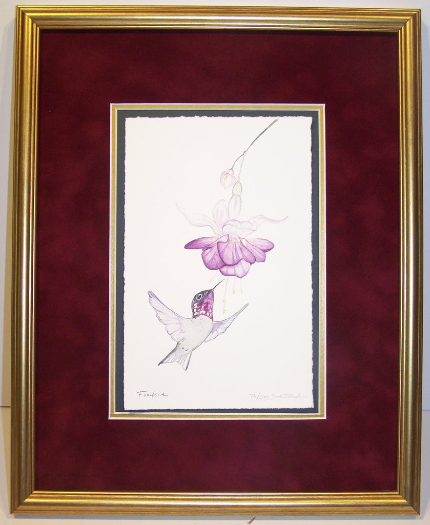 Fuchsia (framed)