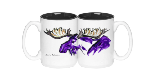 Moose coffee mug